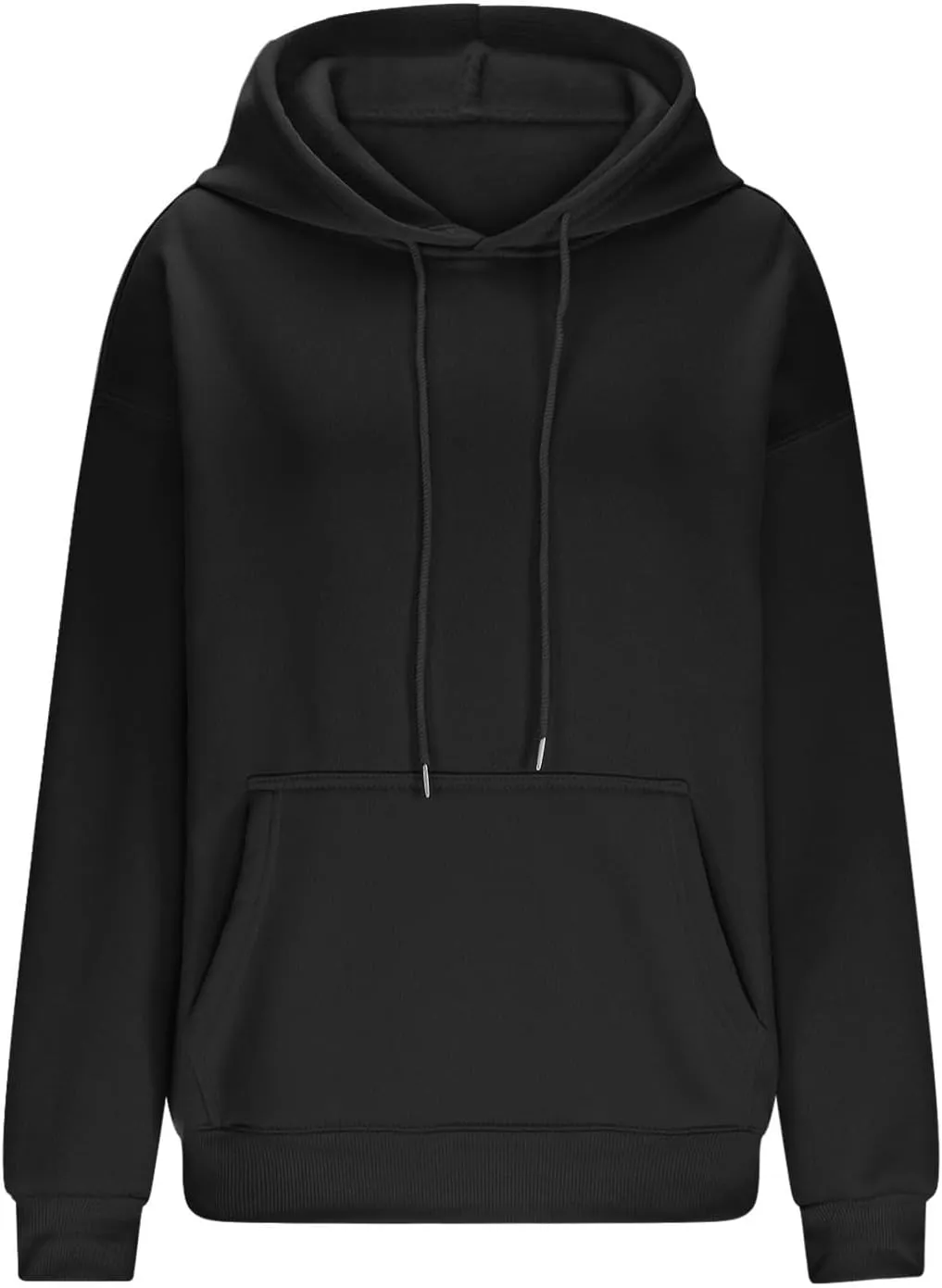 Binmer Oversized Hoodie for Women Sweatshirt Fall Fashion 2024 Outfit Trendy Fleece Pullover Casual Long Sleeve Tops w/Pocket