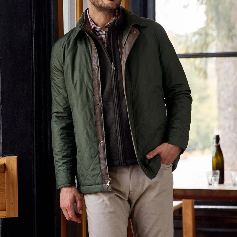 Braddock Quilted Jacket (Forest Green)