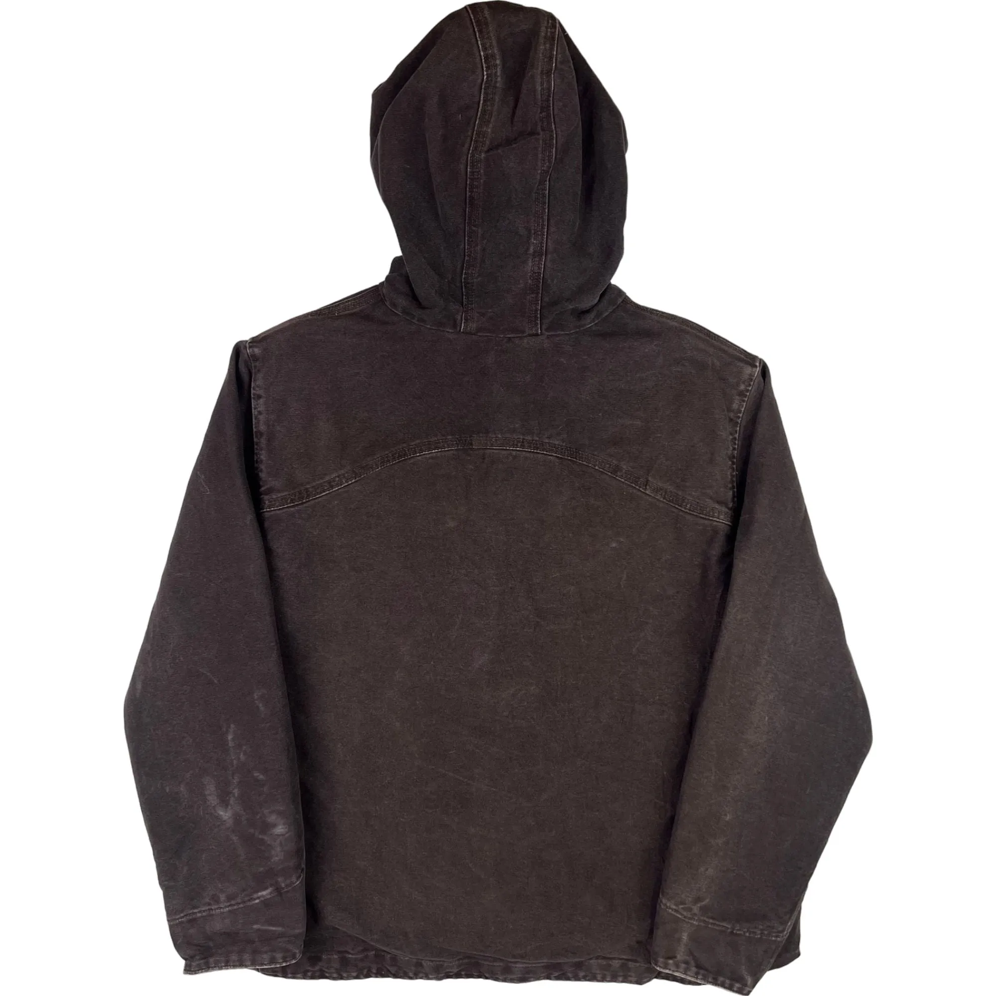 Carhartt Sherpa Lined Workwear Jacket Brown