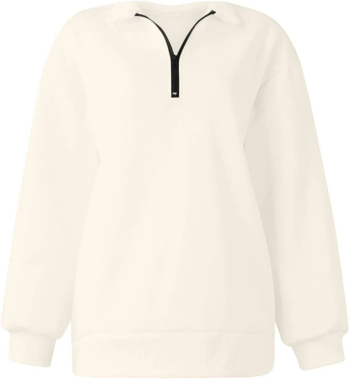 Ceboyel Oversized Sweatshirt For Women Half Zip Hoodie Sweater Trendy Y2K Long Sleeve Tops Fall Fashion Clothes Outfits 2023