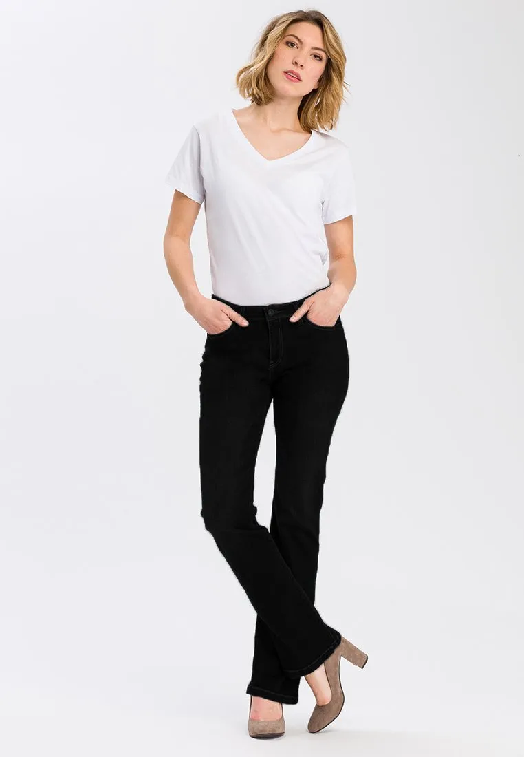Cross Jeans flared jeans, black