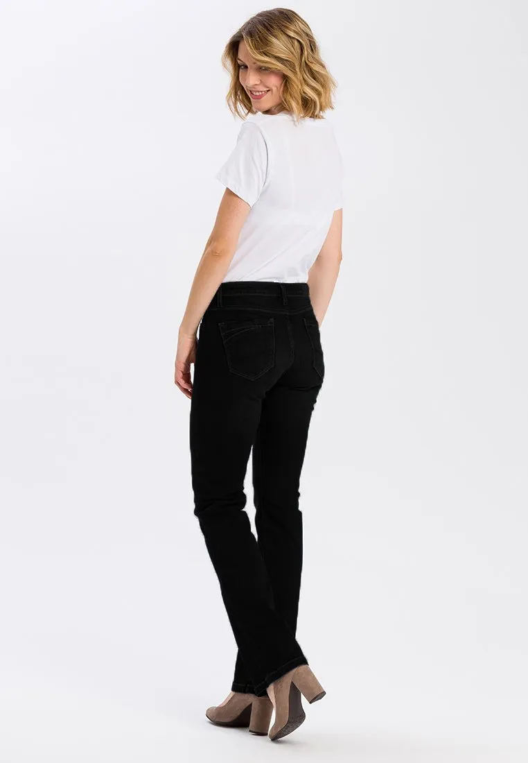 Cross Jeans flared jeans, black