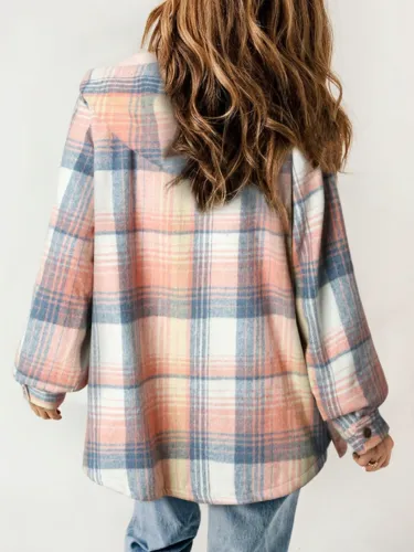 HANNAH - Chic Plaid Jacket