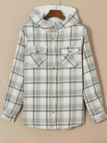 HANNAH - Chic Plaid Jacket