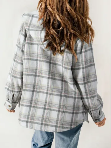 HANNAH - Chic Plaid Jacket
