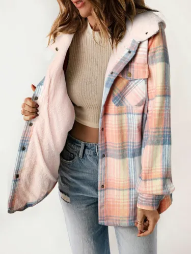 HANNAH - Chic Plaid Jacket