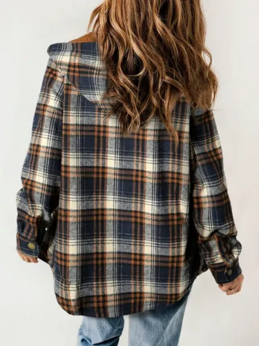 HANNAH - Chic Plaid Jacket