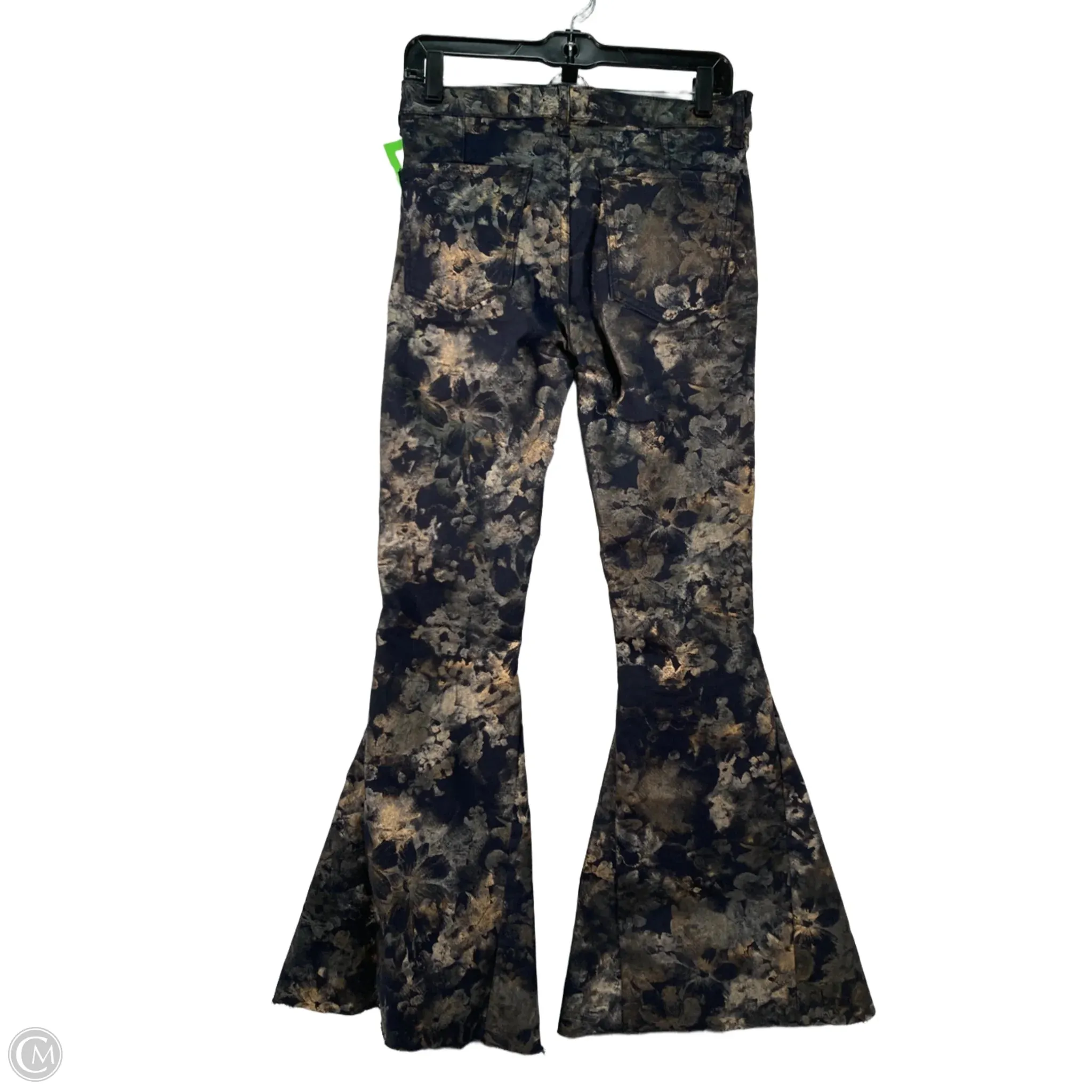 Jeans Flared By We The Free In Blue & Gold, Size: 4