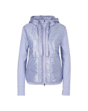 Marc Cain Quilted Front Zip Hoodie