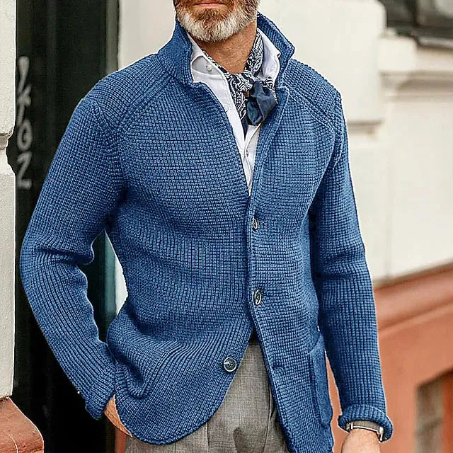 Marzio  Classy Button-Up Cardigan for Men