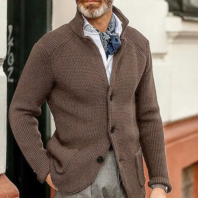 Marzio  Classy Button-Up Cardigan for Men