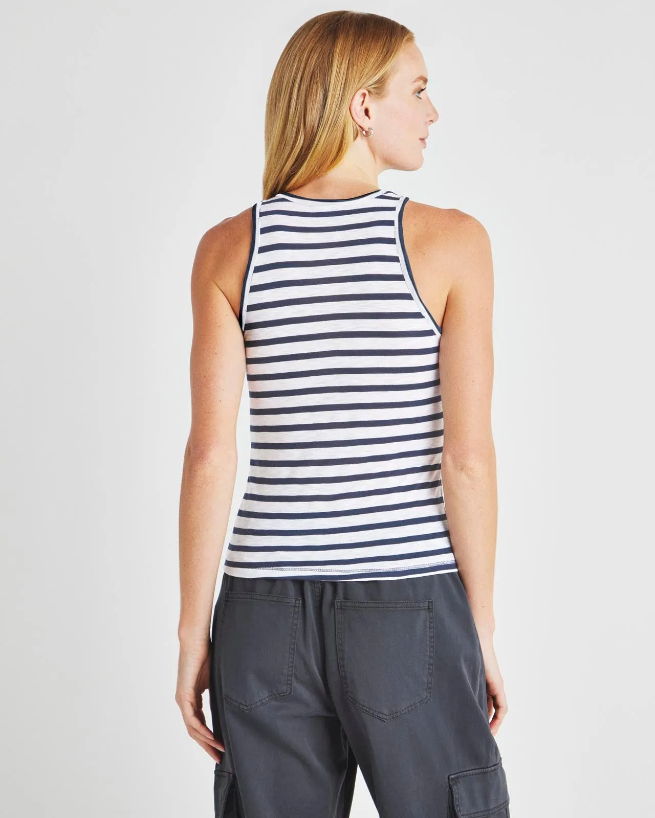 Nautical Stripe Tank