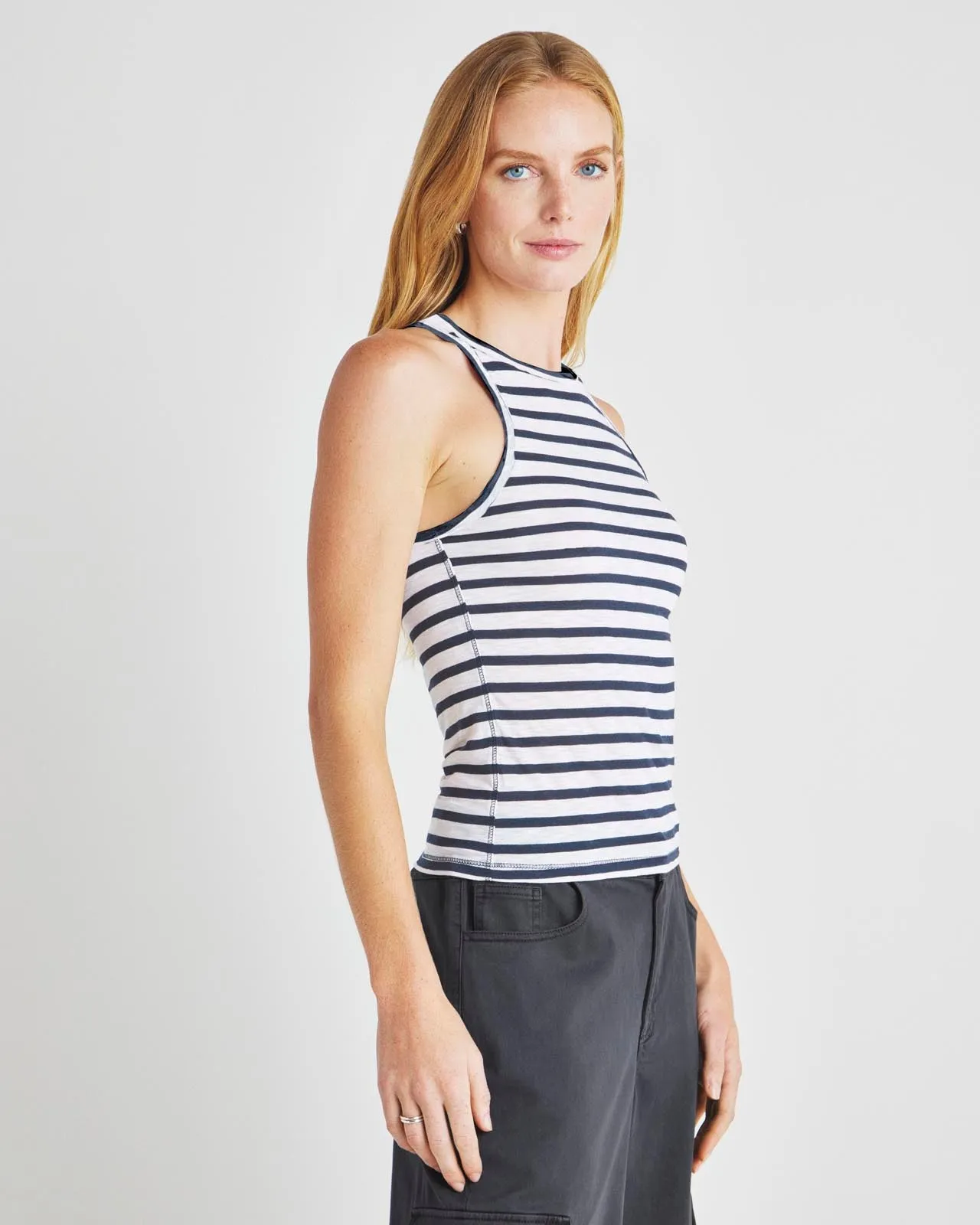 Nautical Stripe Tank