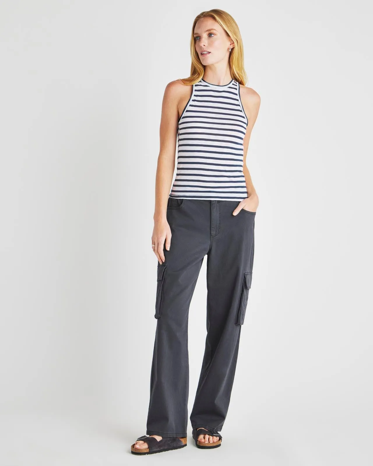 Nautical Stripe Tank