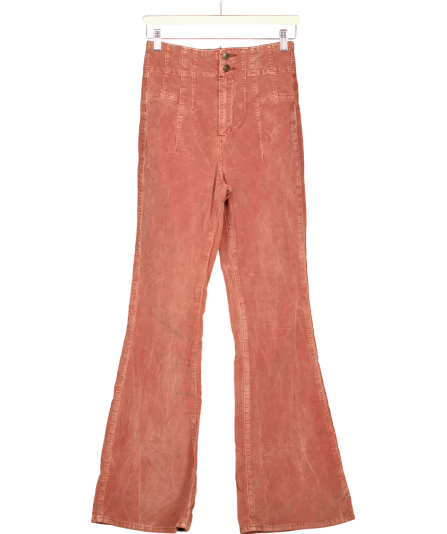 Nude We The Free Jayde Cord Flare Jeans W28