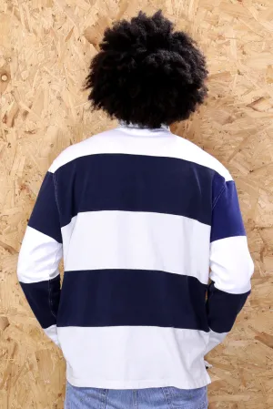 Ralph Lauren Navy Striped Rugby Shirt