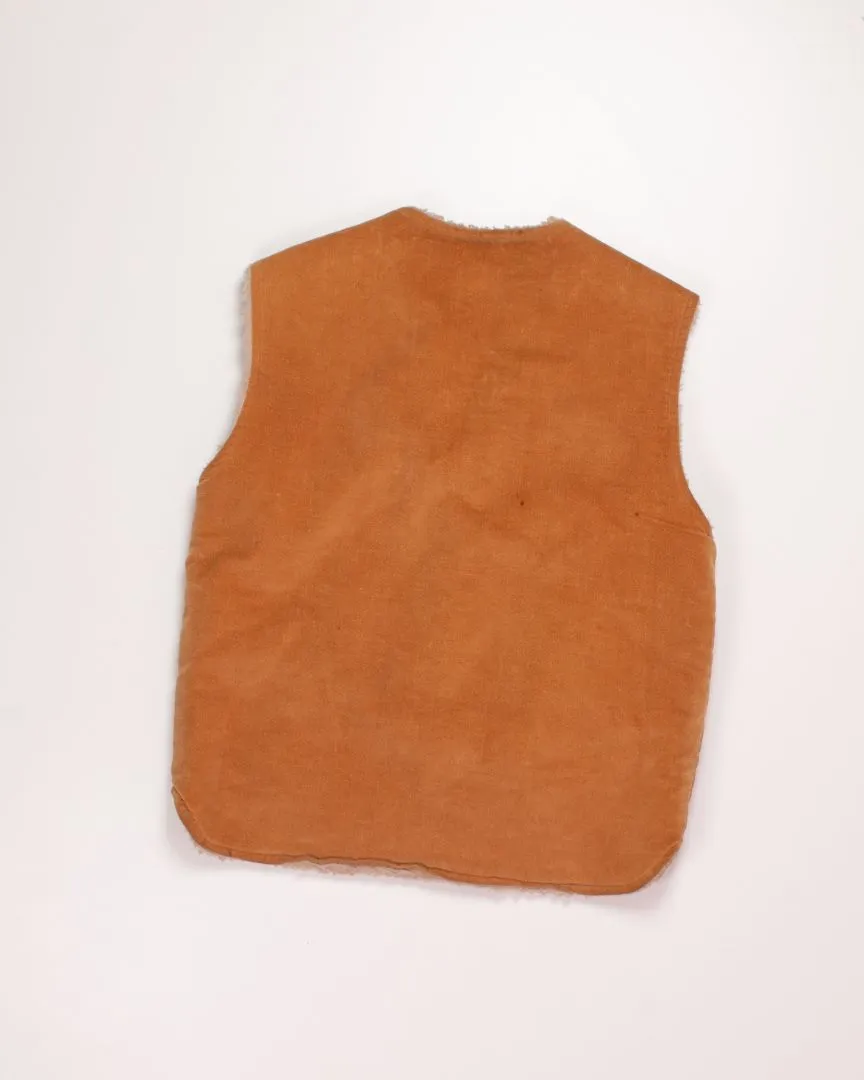 Tan Lakeshire Sherpa Lined Vest, L/XL